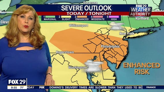 Weather Authority: Thursday, 9 a.m. update