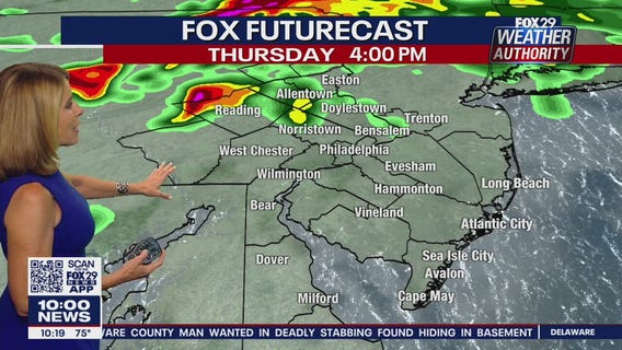 Weather Authority: Wednesday 10 p.m. update