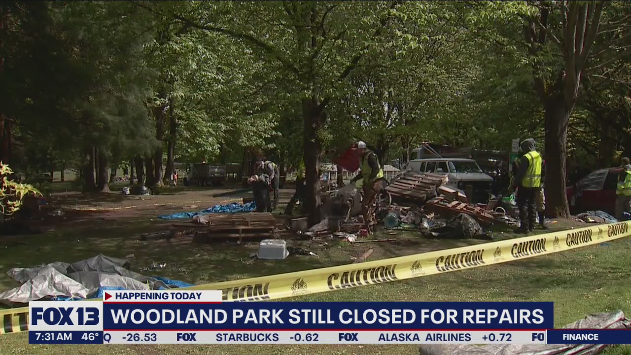 Woodland Park still closed for repairs