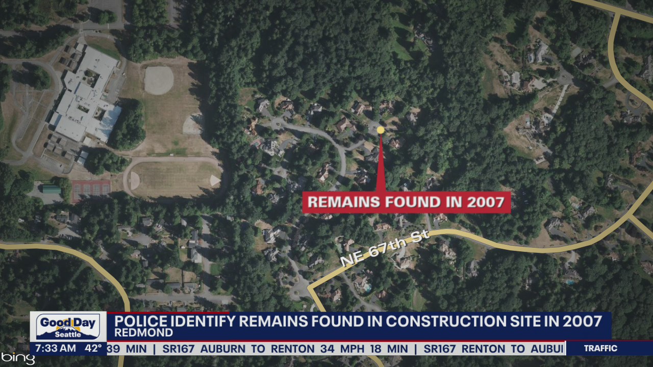 Police identify remains found in construction site in 2007