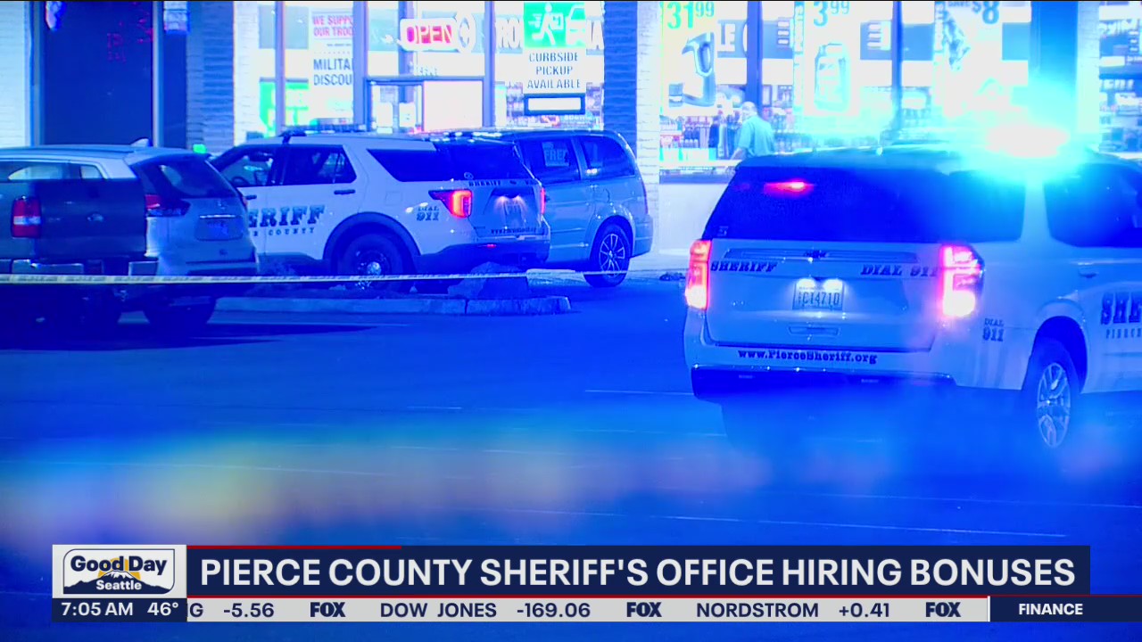 Pierce County Sheriff's Office is one step closer to offering retention bonuses to their officers