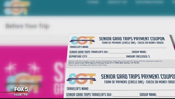 Students say they were scammed by travel website after booking graduation trip