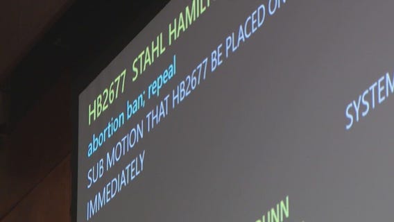 Abortion law latest in Arizona as Dems vote to repeal