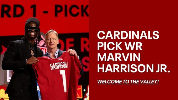 NFL Draft: Cardinals select WR Marvin Harrison Jr.
