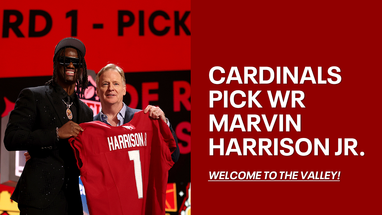 NFL Draft: Cardinals select WR Marvin Harrison Jr.