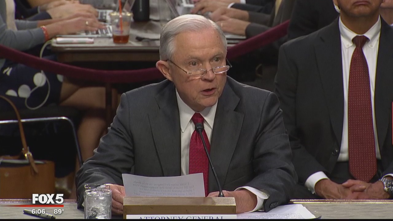 Sessions testifies before Senate Intelligence Committee