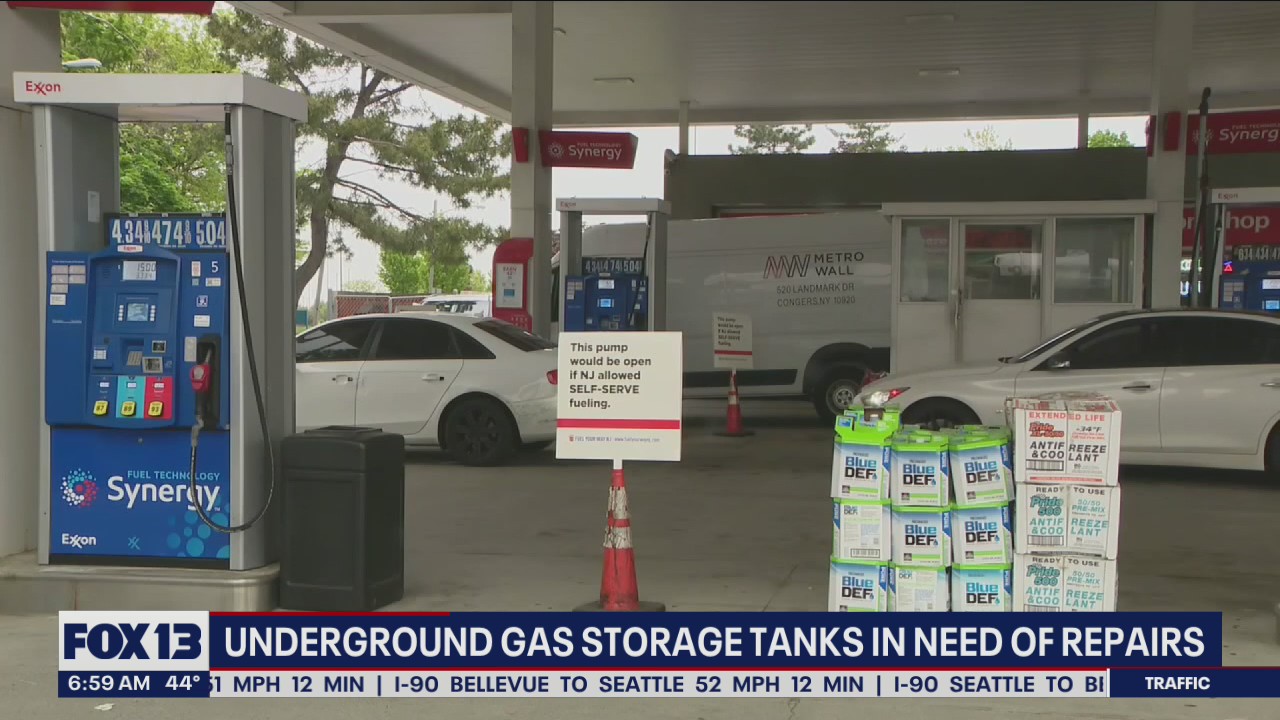 Nearly 10,000 underground gas storage tanks in Washington are in need of repairs