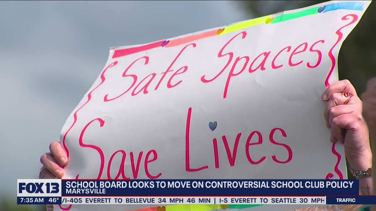 Marysville school board looks to move on controversial school club policy