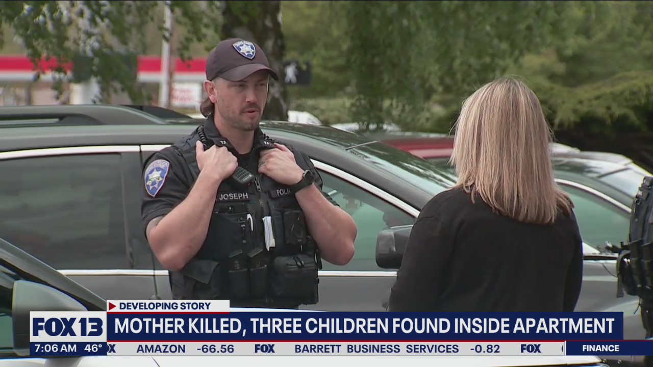 Mother killed, three children found inside their Tacoma apartment