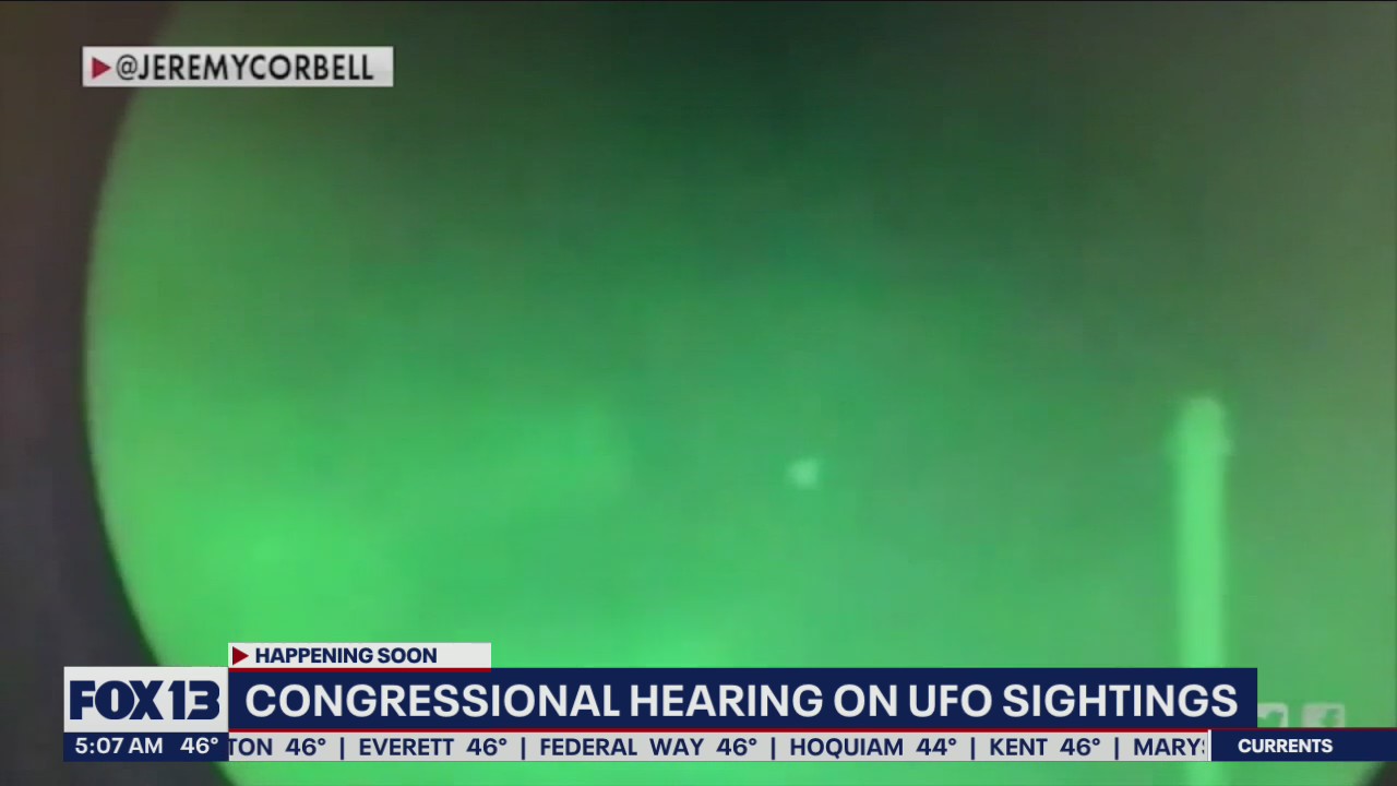 Congressional hearing on UFO sightings