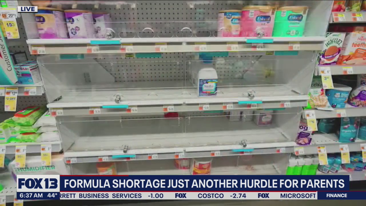 Baby formula shortage just another hurdle for parents