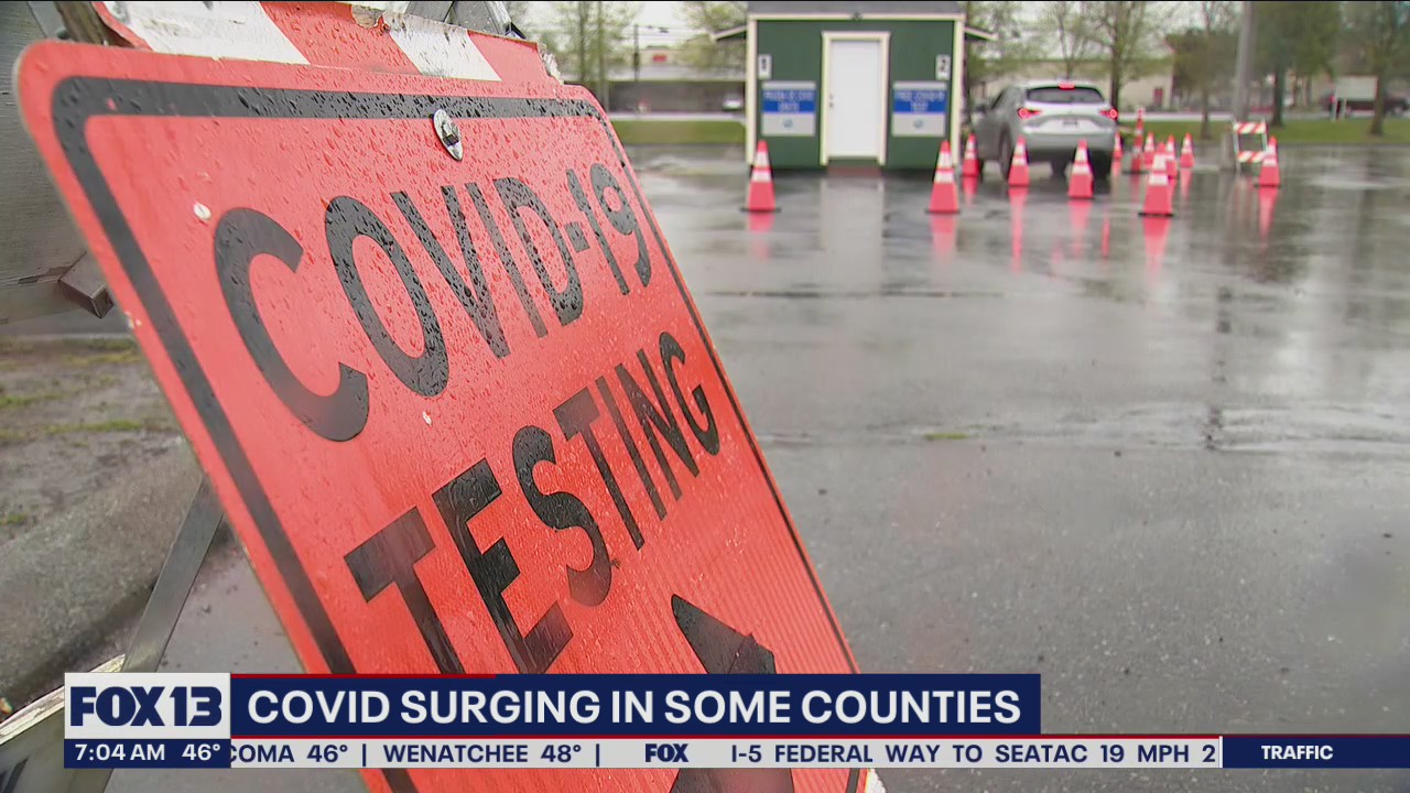 The CDC says 2 counties in Washington state are now high risk for COVID-19 infection