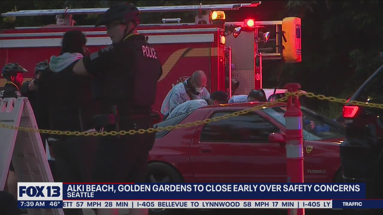 Alki Beach, Golden Gardens to close early over safety concerns