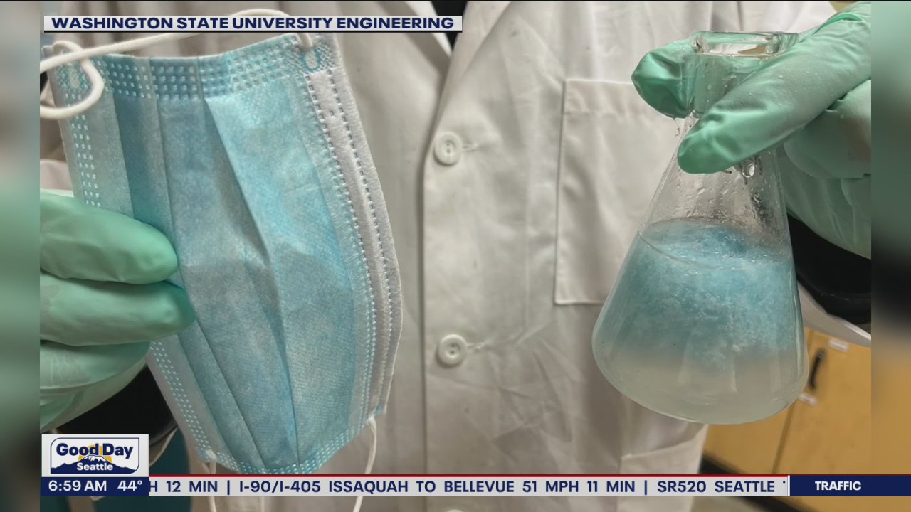 WSU researchers find way to reuse old disposable masks