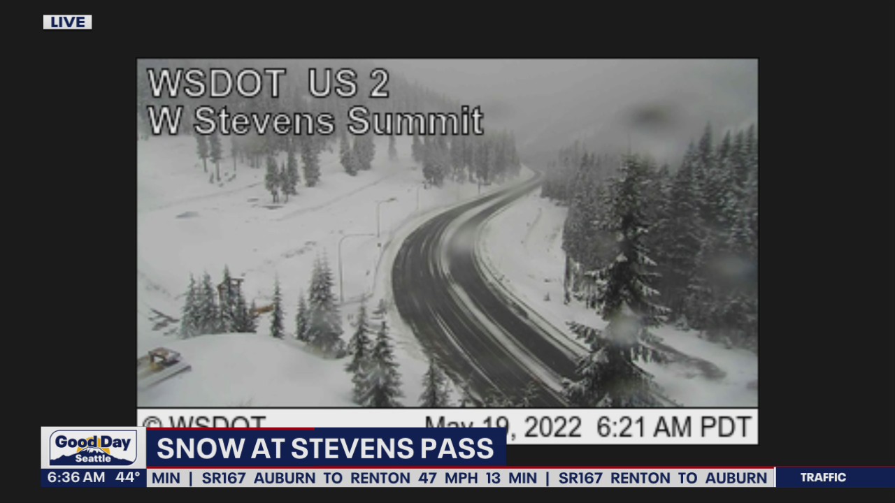 Snow at Stevens Pass