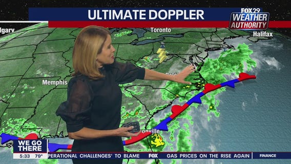 Weather Authority: 5 p.m. Tuesday forecast