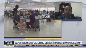 Experts say kids are catching Delta variant at summer camps and day cares