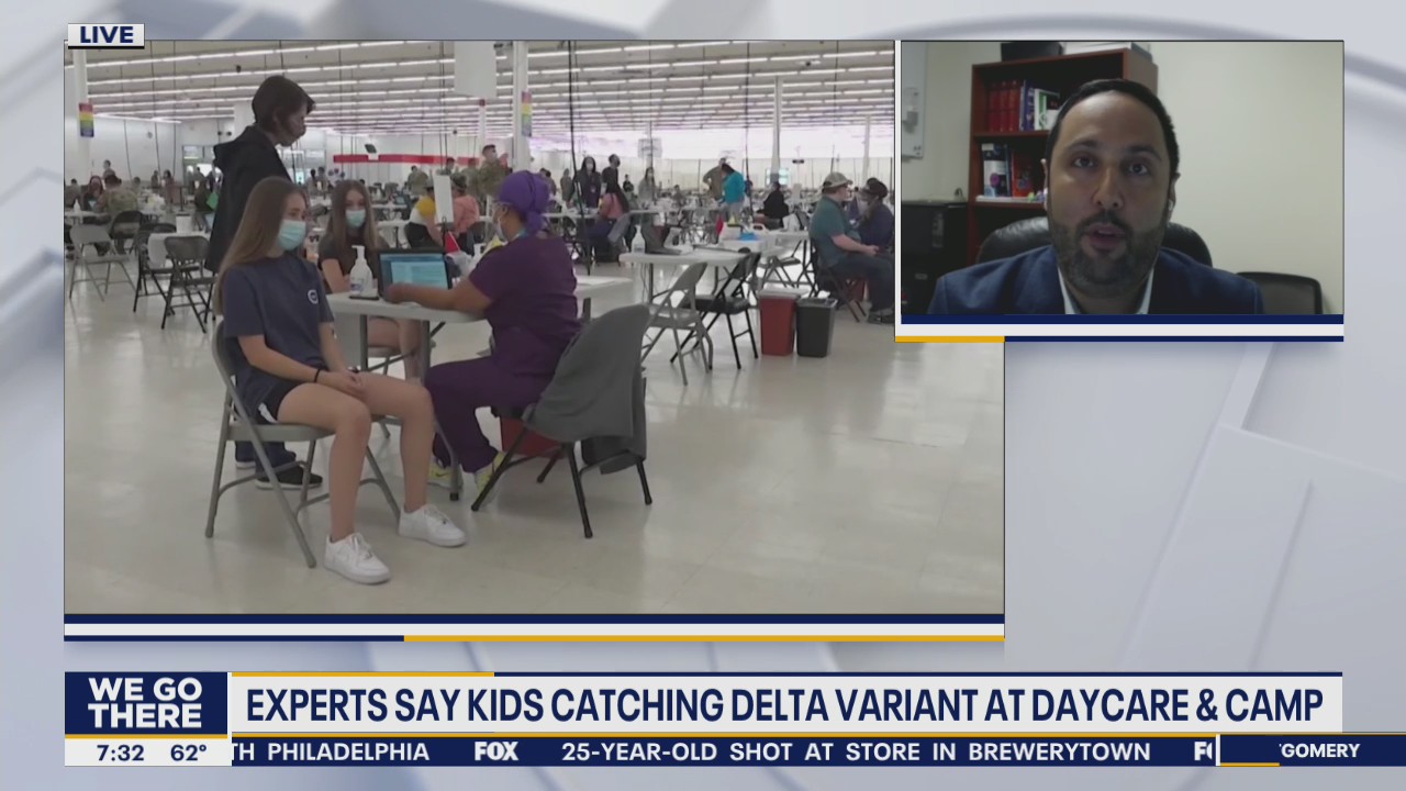 Experts say kids are catching Delta variant at summer camps and day cares