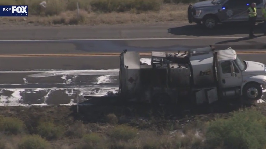Truck fire shuts down SR 87 near Sun Lakes