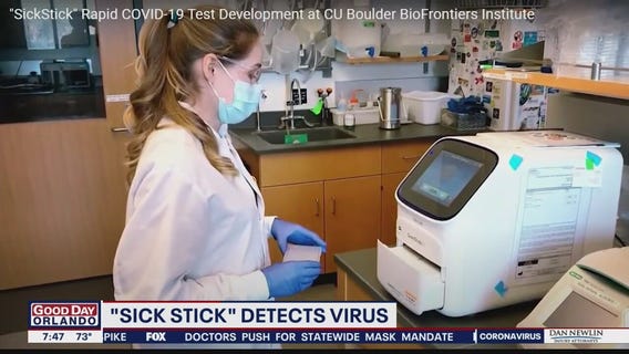 Search for Solutions: 'Sick Stick' detects virus