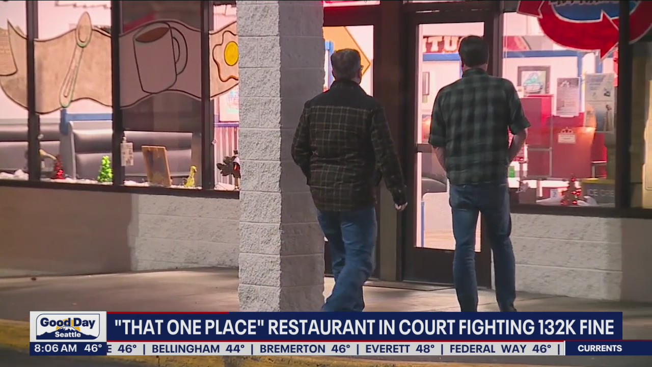 "That One Place" restaurant in court fighting a $132,000 fine