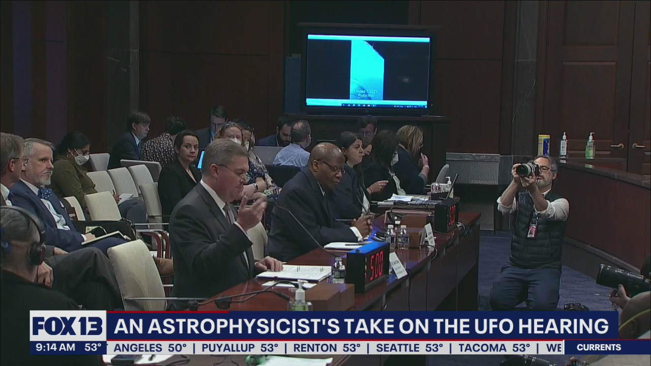 Astrophysicist?s take on the UFO hearing