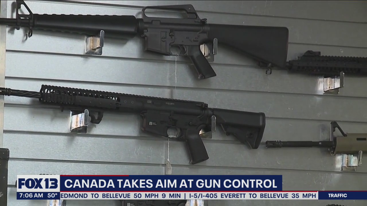 Canada takes aim at gun control