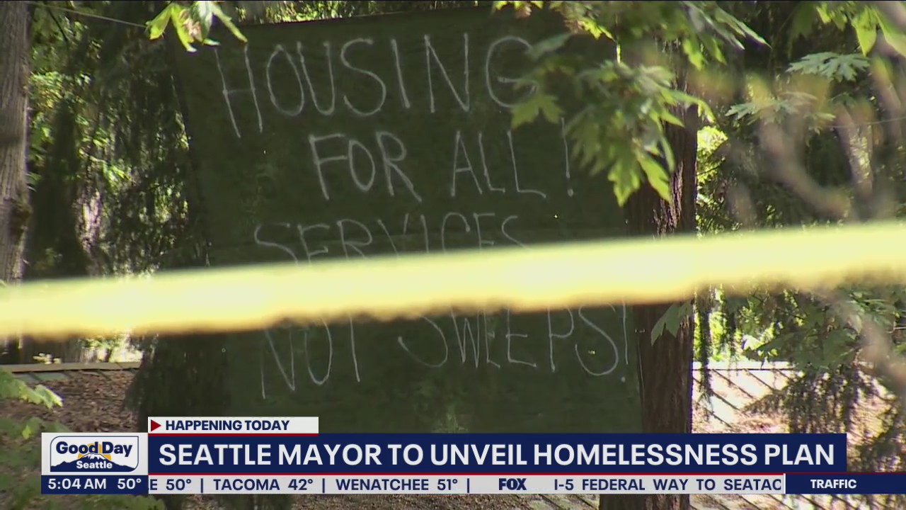 Seattle Mayor to unveil homelessness plan