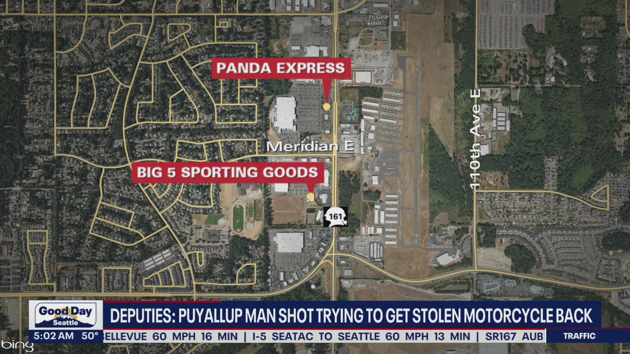 Man shot trying to get stolen motorcycle back
