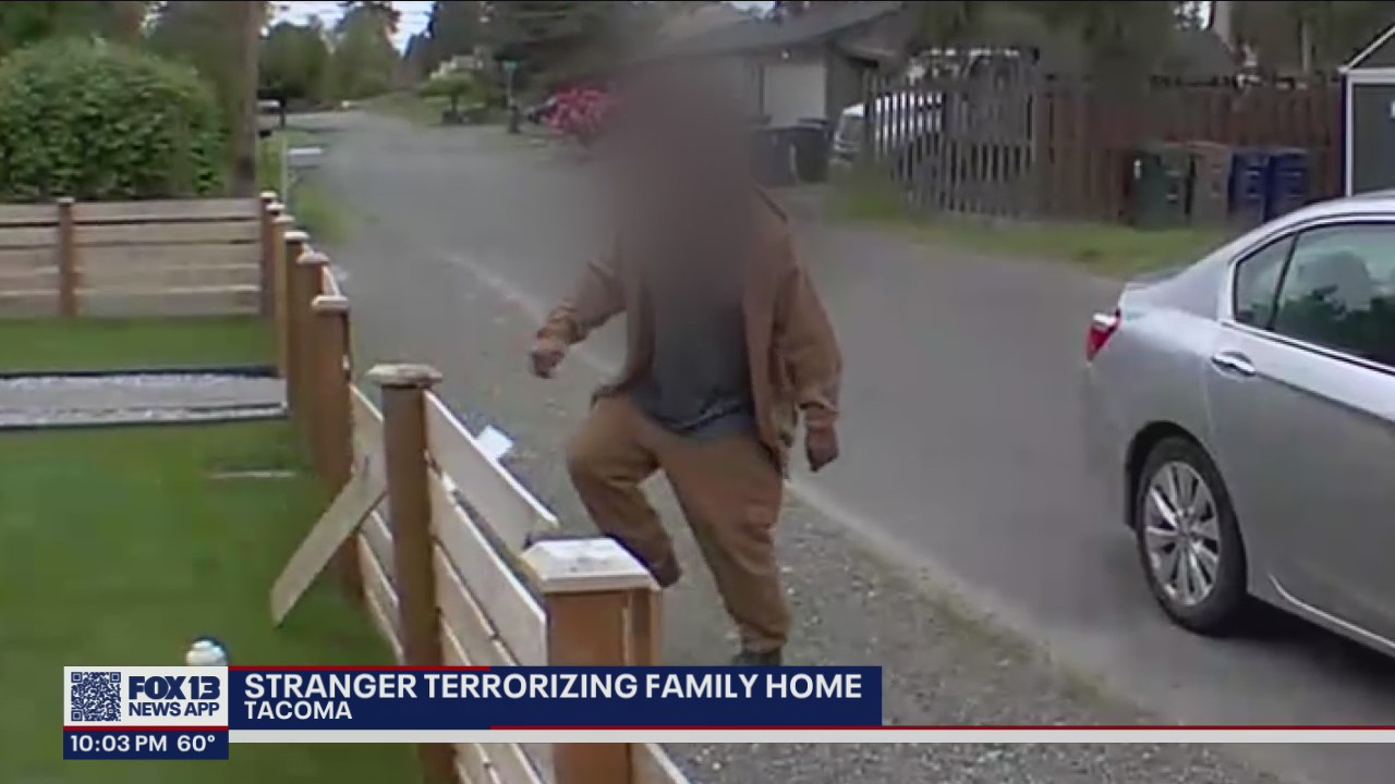 Stranger terrorizes single mom's Tacoma home repeatedly