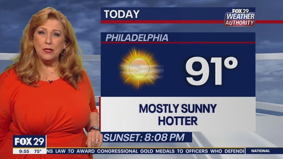 Weather Authority: 9 a.m. Friday Update