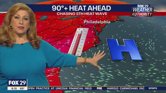 Weather Authority: 6 a.m. Monday update