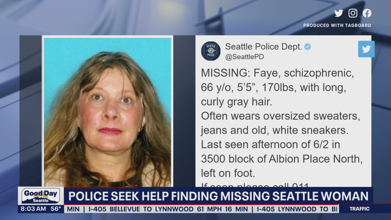 Police seek help finding missing Seattle woman