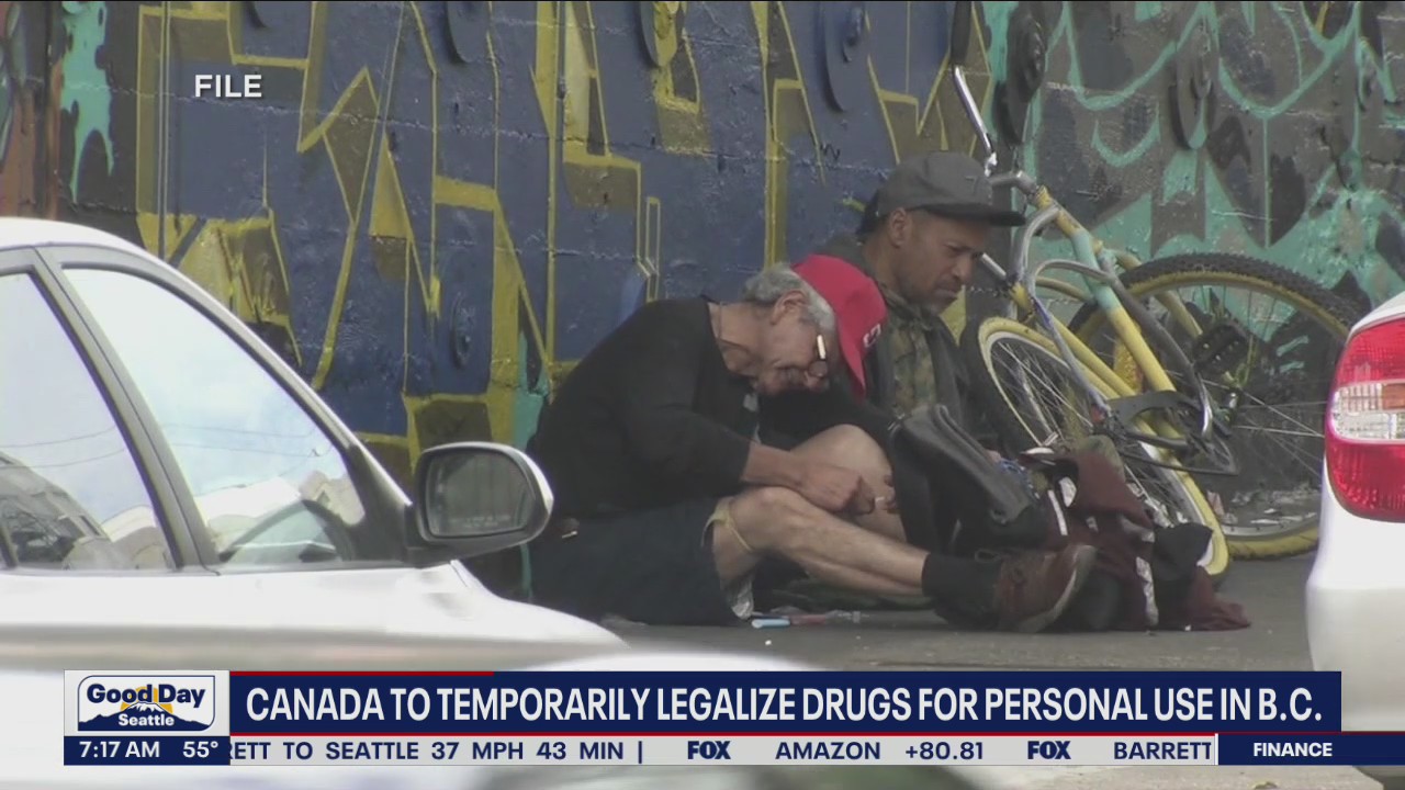 Canada to temporarily legalize drugs for personal use in B.C.