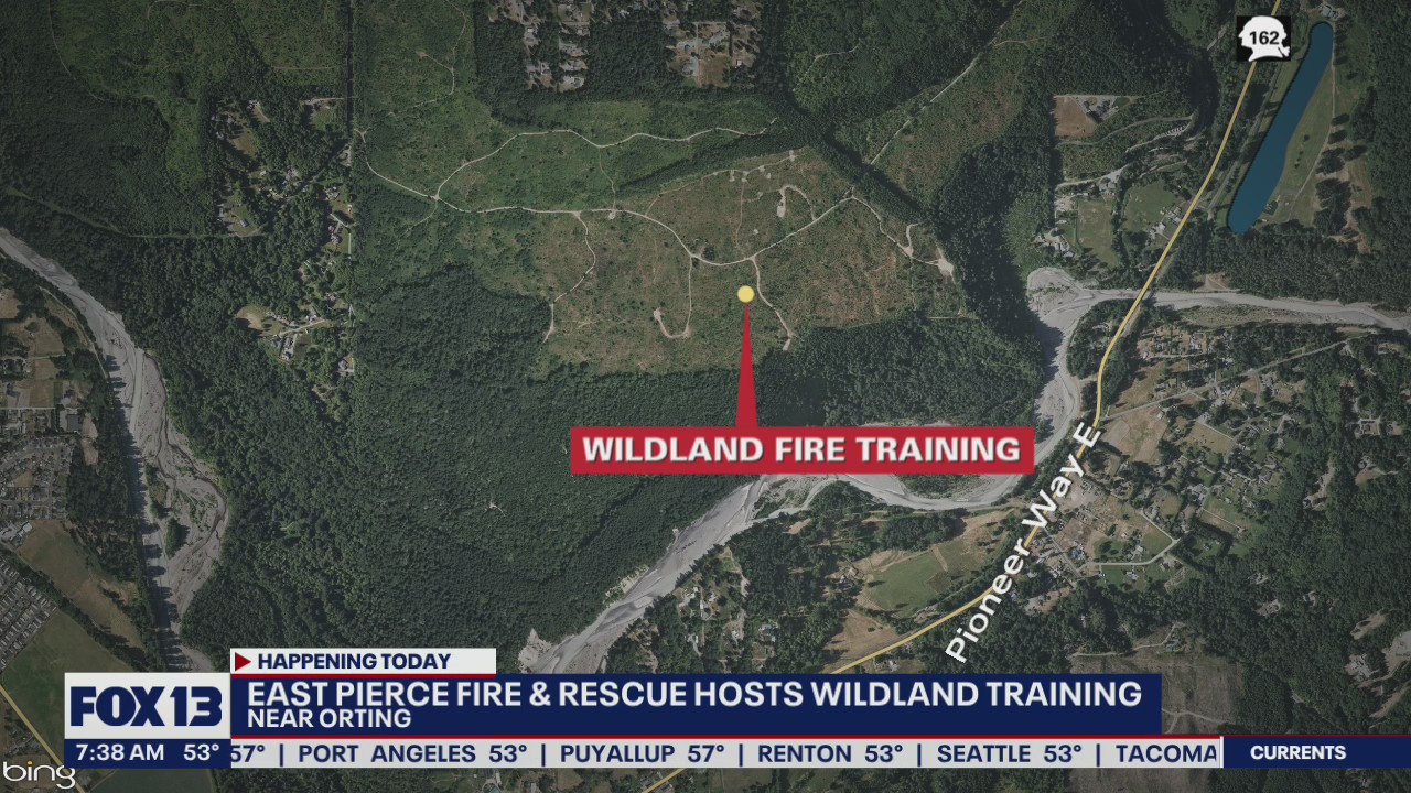 East Pierce Fire and Rescue hosts wildland training near Orting