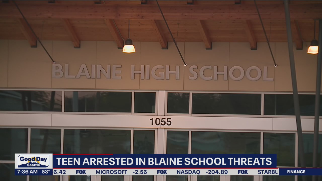 Teen arrested in Blaine school threats