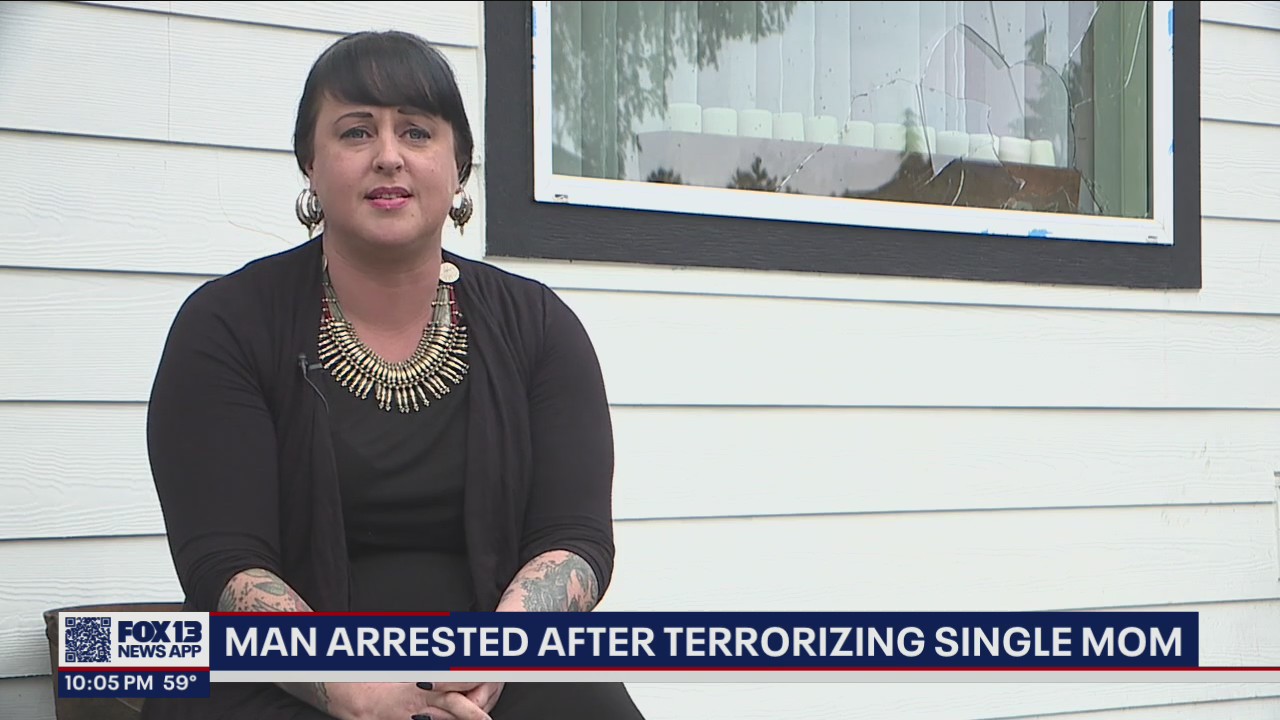 "...he?s going to be released and that's terrifying," Tacoma mother still fears for her safety following arrest of stranger accused of harassing her family