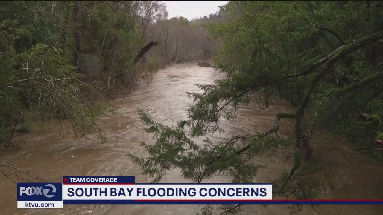 South Bay residents watching rainfall, river water levels amid flooding concerns