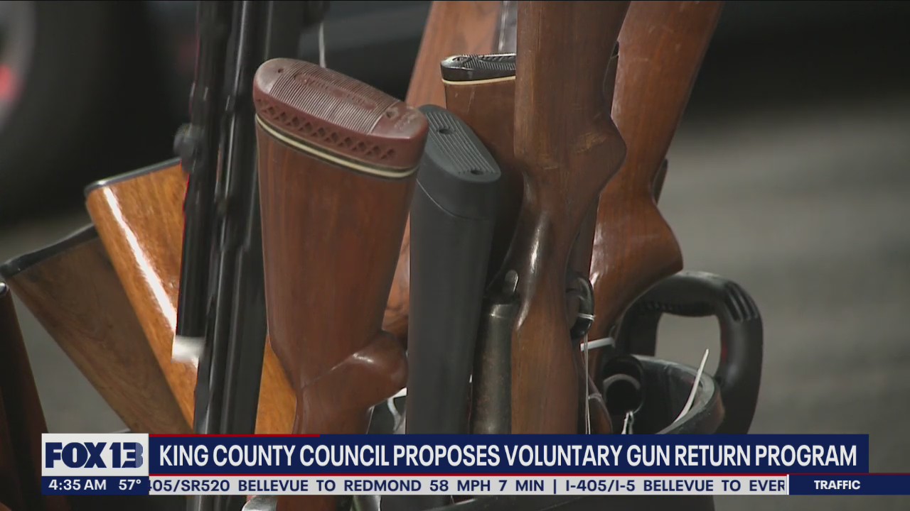 King County Council proposes voluntary gun return program
