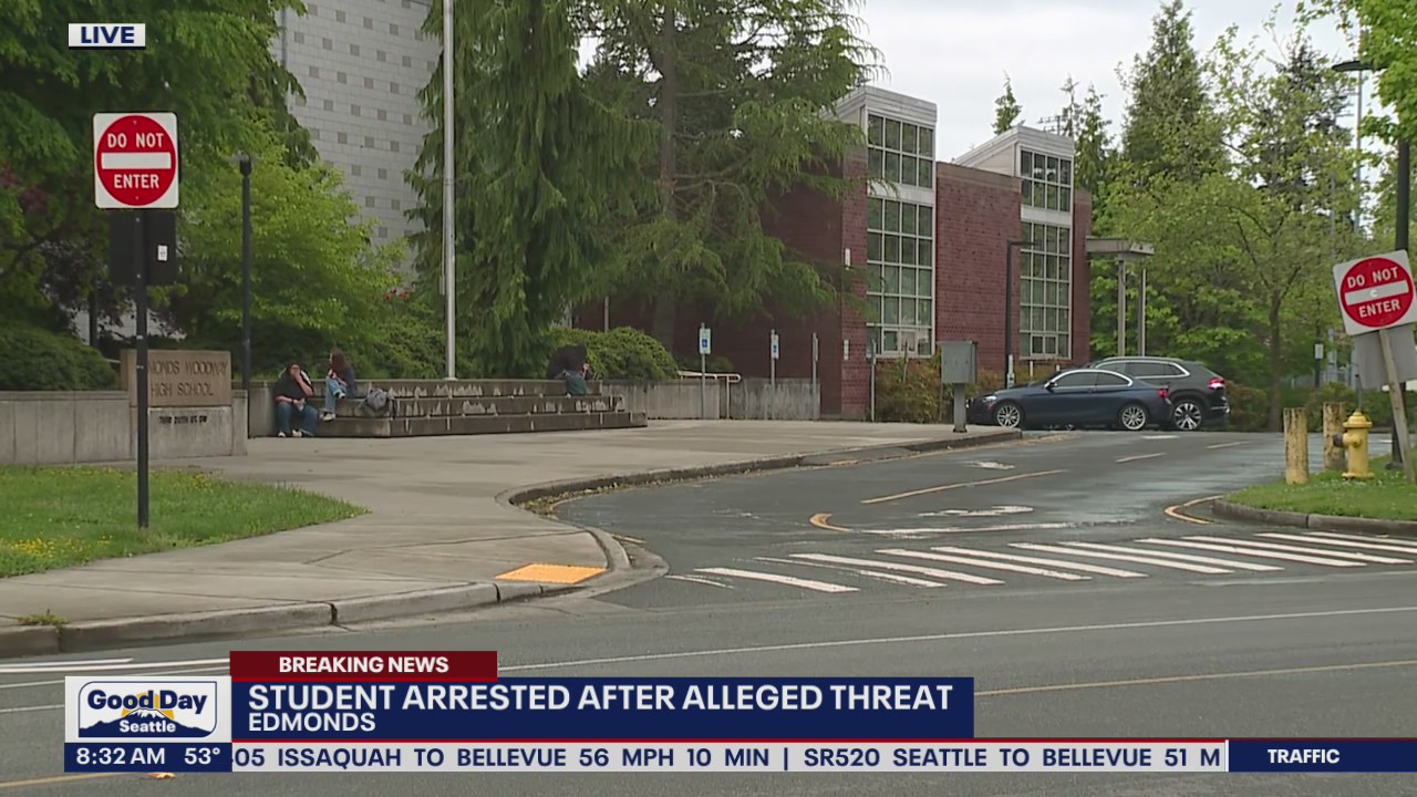 Edmonds-Woodway student arrested after alleged threat