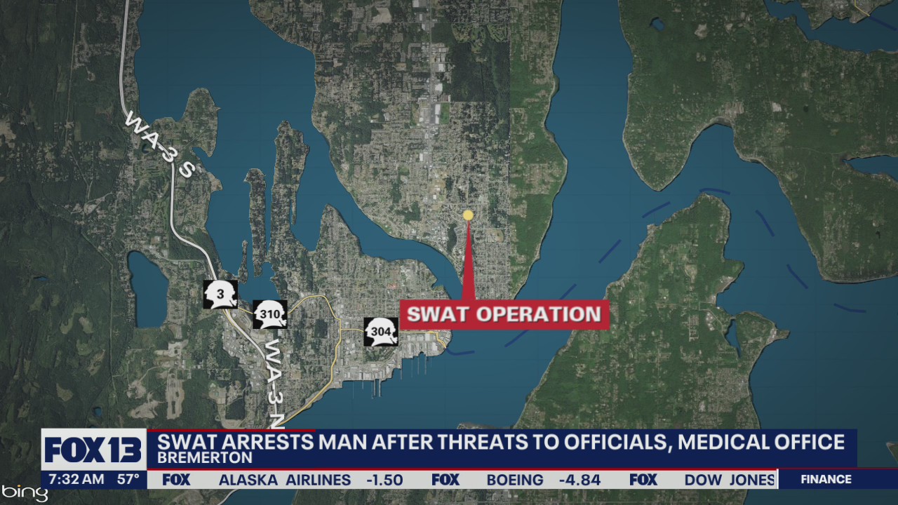 SWAT arrests man after threats to officials, medical office