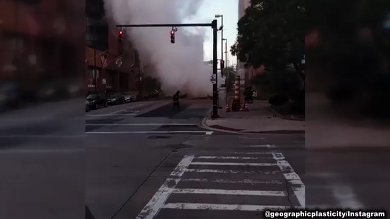 Steam explosion rocks downtown Baltimore