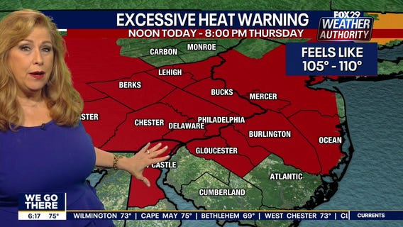 Weather Authority: Wednesday, 6 a.m. update