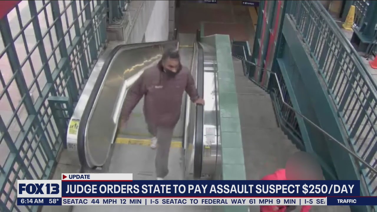 Judge orders state to pay assault suspect $250 a day