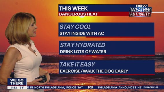 Weather Authority: 5 p.m. Wednesday forecast