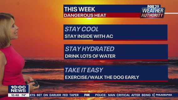 Weather Authority: 10 p.m. Tuesday forecast