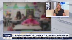 Kids need a number of vaccines for school other than COVID-19