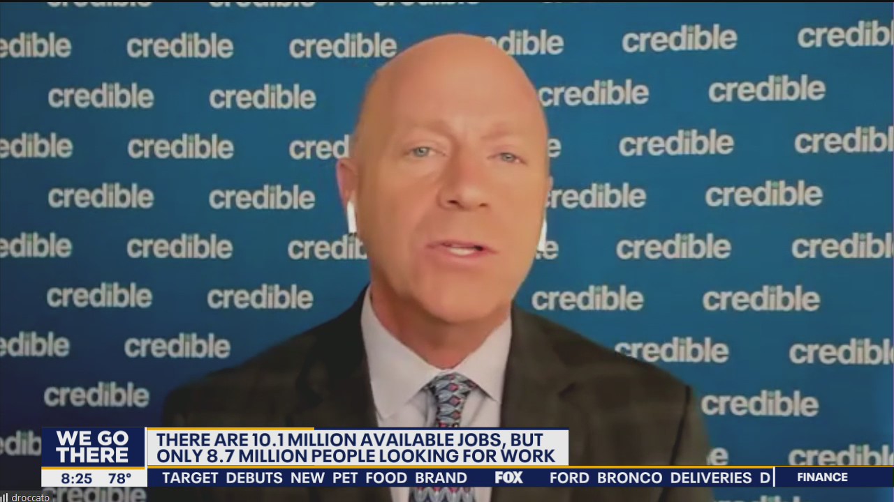 There are more jobs available than those searching for work