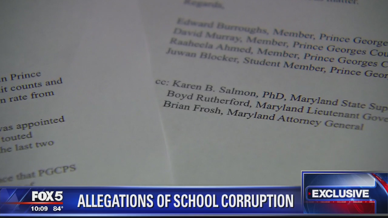 Allegations of school corruption in Prince George's County