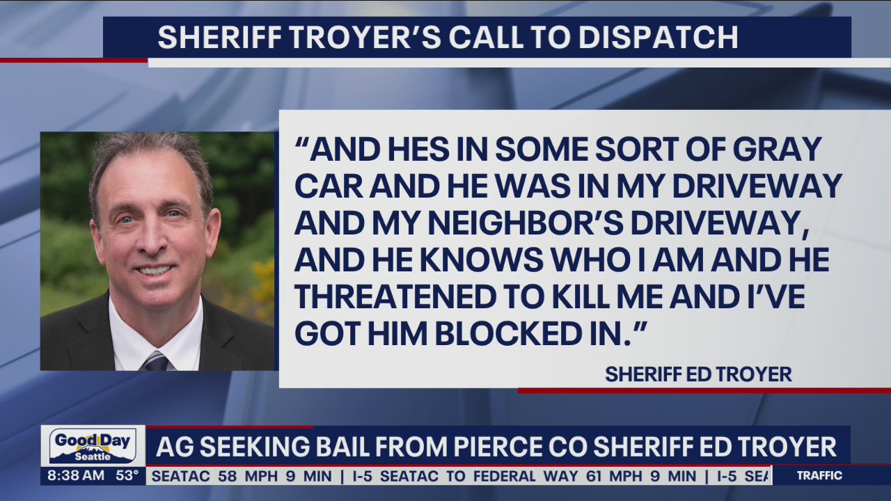 AG seeking bail from Pierce County Sheriff Ed Troyer
